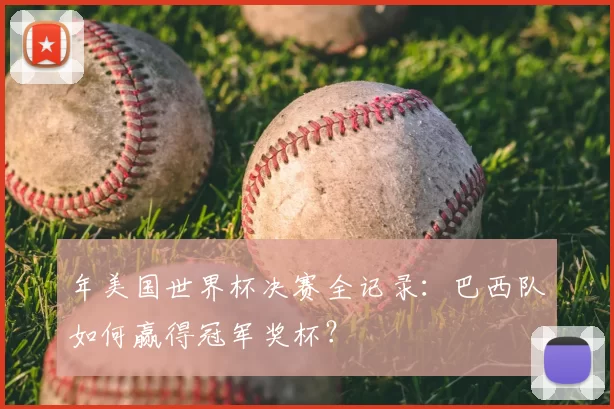 年美国世界杯决赛全记录：巴西队如何赢得冠军奖杯？