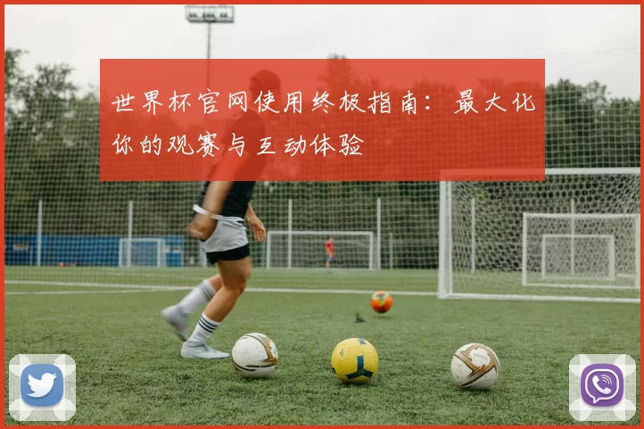 世界杯官网使用终极指南：最大化你的观赛与互动体验