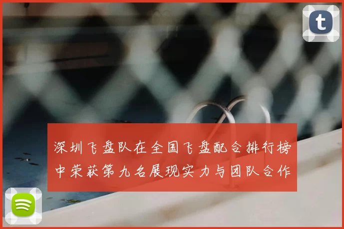 深圳飞盘队在全国飞盘配合排行榜中荣获第九名展现实力与团队合作精神