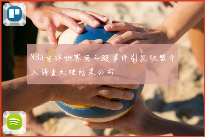 NBA吉祥物赛场斗殴事件引发联盟介入调查处理结果公布