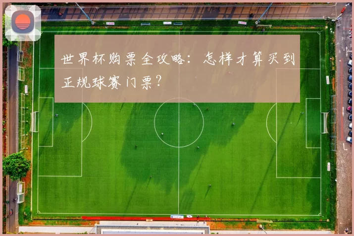 世界杯购票全攻略:怎样才算买到正规球赛门票?