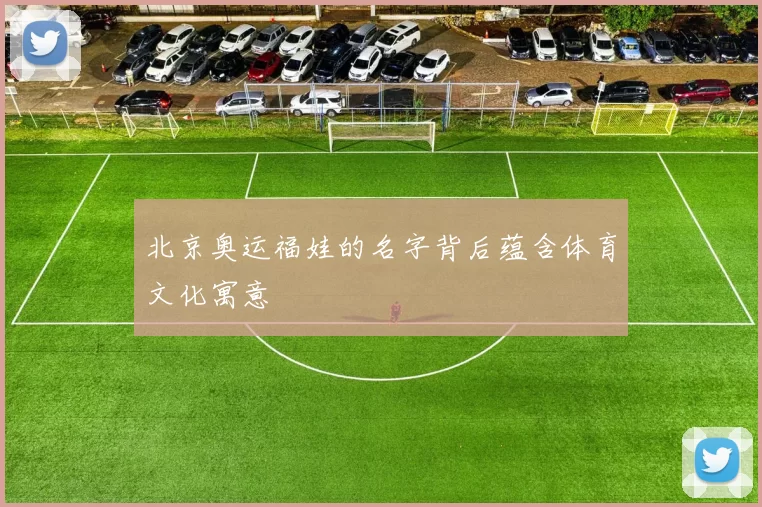 北京奥运福娃的名字背后蕴含体育文化寓意
