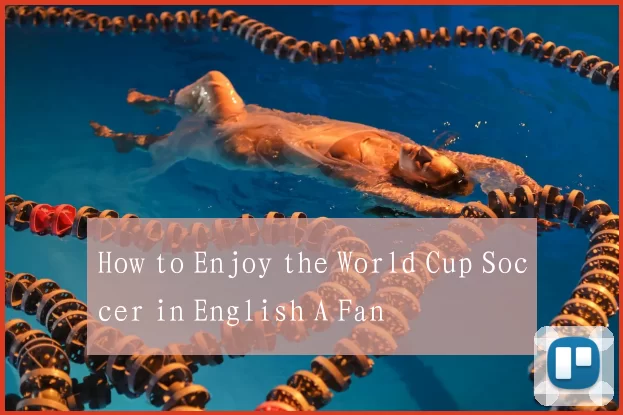 How to Enjoy the World Cup Soccer in English A Fan